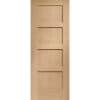 XL Joinery Shaker 4 Panel Internal Oak Door - 1981mm-x-457mm-x-35mm