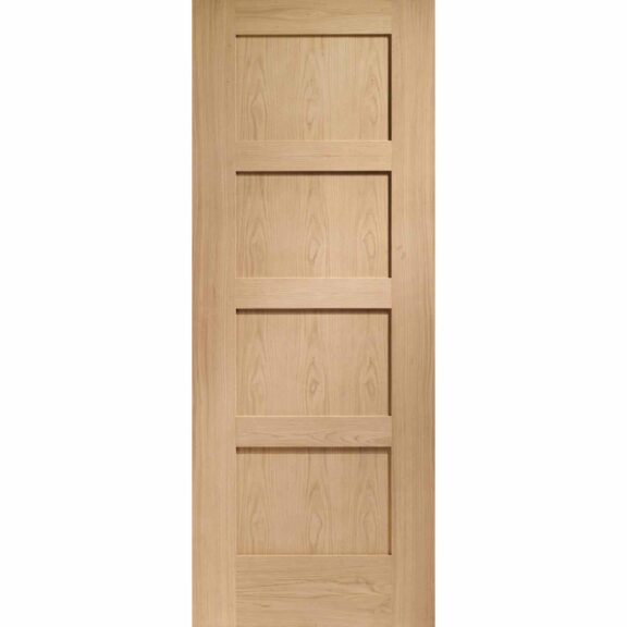 Shaker Oak 4 Panel Door