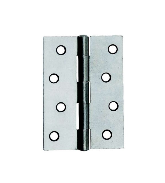 Steel Butt Hinge 100mm Satin Chrome