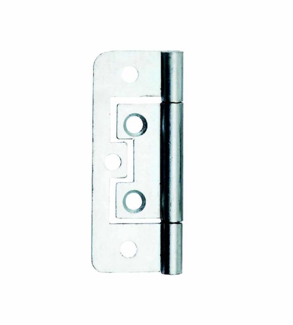 Flush Hinge 76mm Brass Zinc