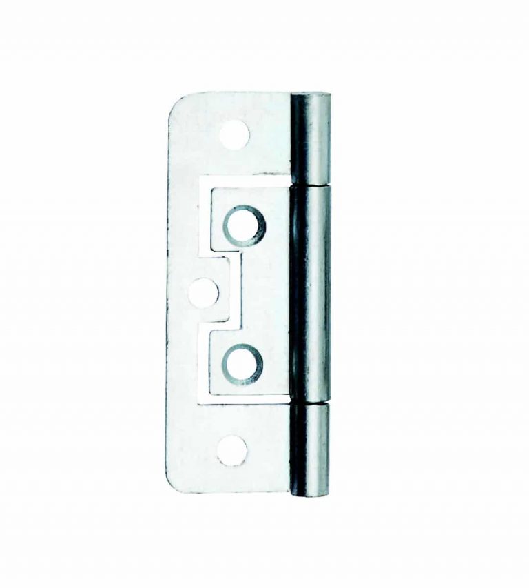 BZP 76mm Flush Hinge Shawfield Doors