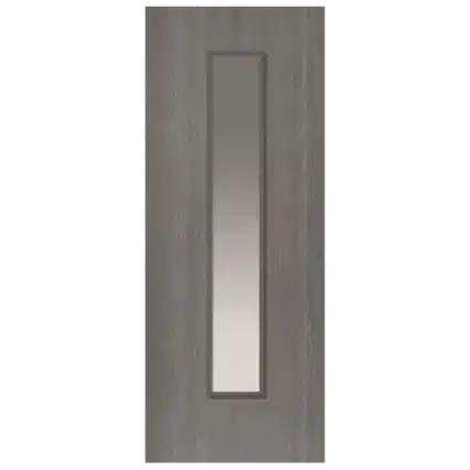 JB Kind Pintado Grey Glazed Internal Door - 1981mm x 686mm x 35mm