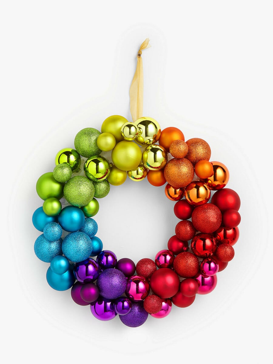 John Lewis Rainbow Bauble