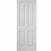 JB Kind Canterbury White Internal Door - Grained - 1981mm-x-457mm-x-35mm