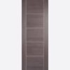 LPD Doors Medium Grey Laminated Vancouver Internal Door - 1981mm-x-610mm-x-35mm