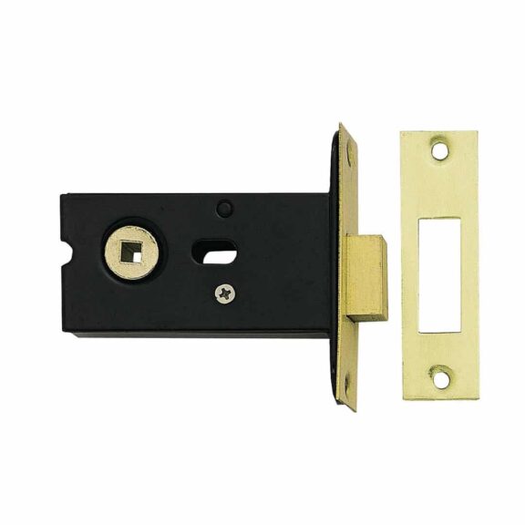 Mortice Deadbolt Electro Brass