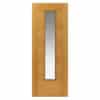 JB Kind Emral Oak Glazed Internal Door - 1981mm-x-838mm-x-35mm