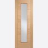 LPD Doors Oak Vancouver Glazed Long Light Internal Door - 1981mm-x-838mm-x-35mm