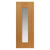 JB Kind Axis Oak Pre-Finished Internal Glazed Door - 1981mm-x-686mm-x-35mm