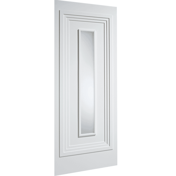 Atlanta White Obscure Glazed Interior Door