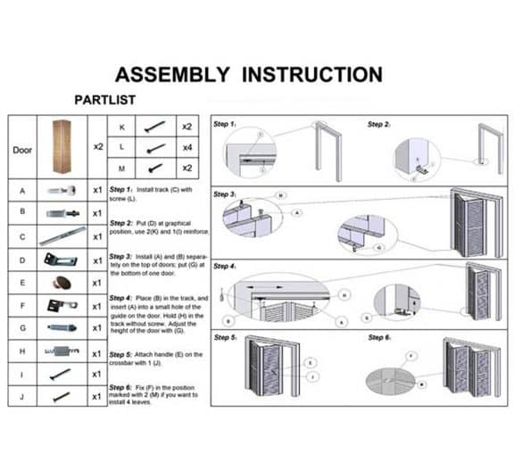 BiFold Door Track Runner Instructions