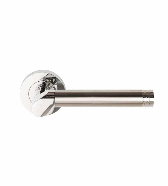 Callisto Polished Satin Chrome Door Handle