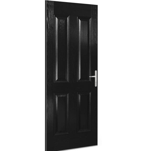 carsington black external doorset