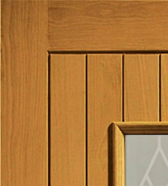 chancery oak exterior glass front door