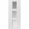 JB Kind Geo White Internal Glazed Door - 1981mm-x-686mm-x-35mm