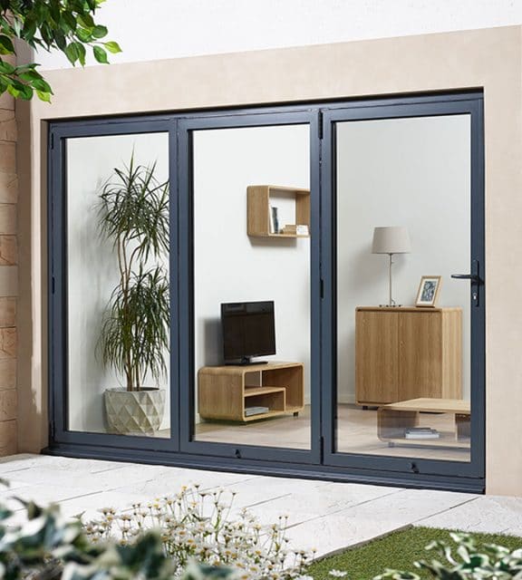 Grey Sliding Door Kit