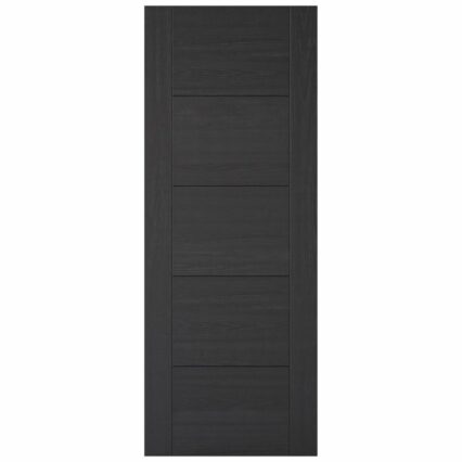 LPD Doors Charcoal Black Vancouver 5P Pre-Finished Internal Door - 2040mm-x-826mm-x-40mm - fire-doors-%f0%9f%94%a5