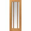 JB Kind Darwen Oak Unfinished Glazed Internal Door - 1981mm-x-686mm-x-35mm