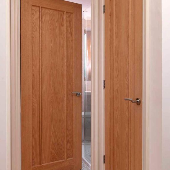 jb kind eden oak internal door unfinished