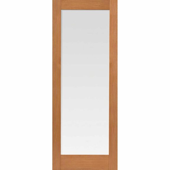 jb kind fuji oak glazed interior door