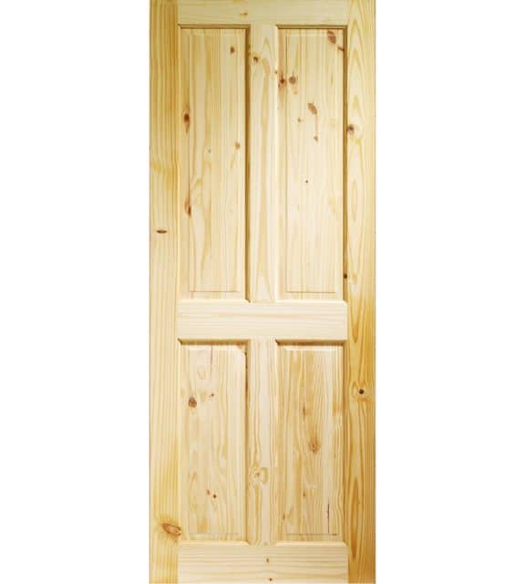 knotty pine large door