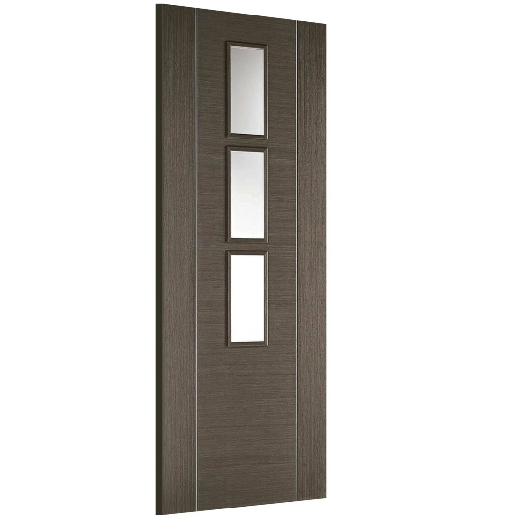 LPD Doors Chocolate Grey Alcaraz Grey 3L Interior Door