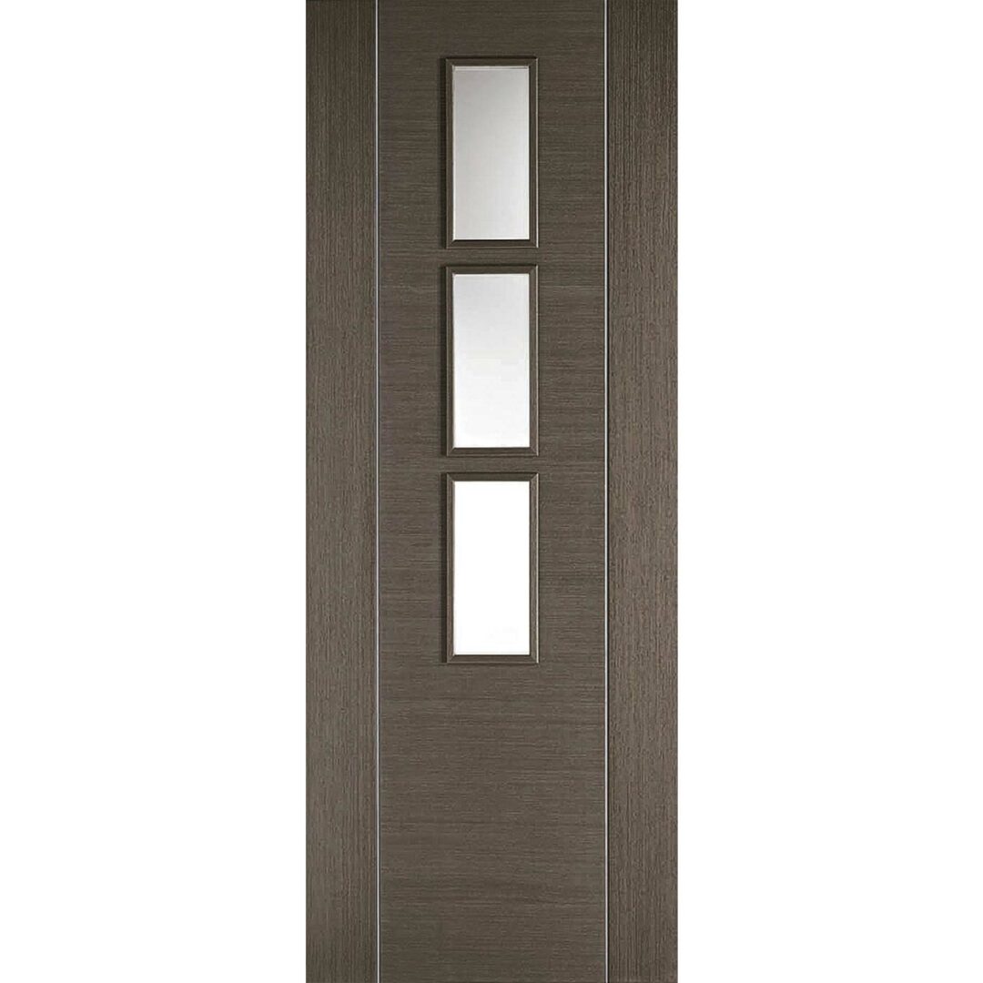 LPD Doors Chocolate Grey Alcaraz Grey 3L Internal Door