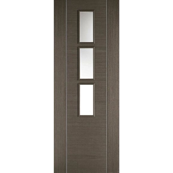 LPD Doors Chocolate Grey Alcaraz Grey 3L Internal Door