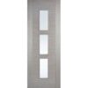 LPD Doors Light Grey Hampshire Glazed Internal Door - 1981mm-x-686mm-x-35mm