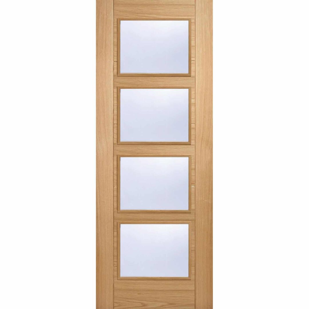 lpd doors oak vancouver glazed 4l