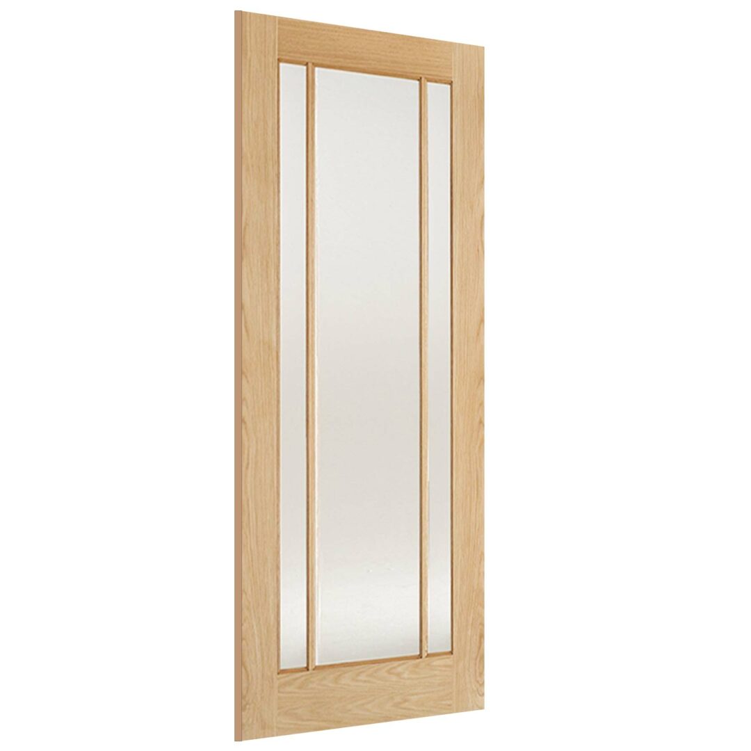 LPD Oak Lincoln 3L Glazed Internal Door