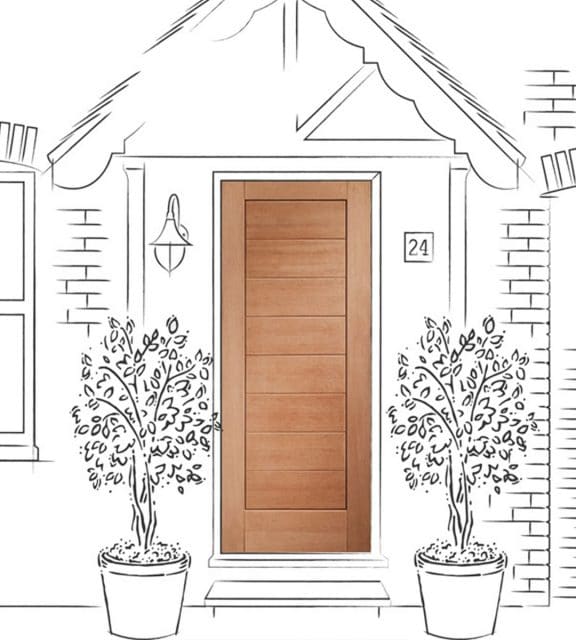 modena external front door exterior door