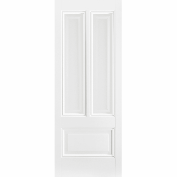 Peony 2L White Primed Glazed Internal Door