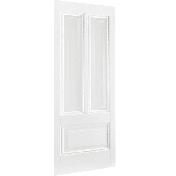 Peony 2L White Primed Glazed Interior Door