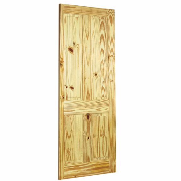 shawfield timber knotty pine tenement door 4p