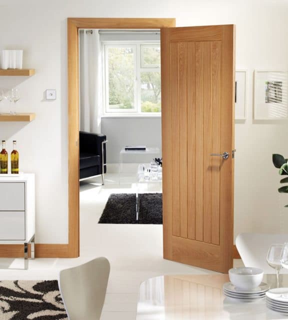 suffolk oak internal bedroom door