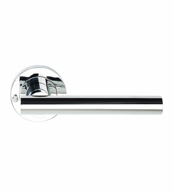 Sultan Polished Chrome Door Handle Privacy Lock