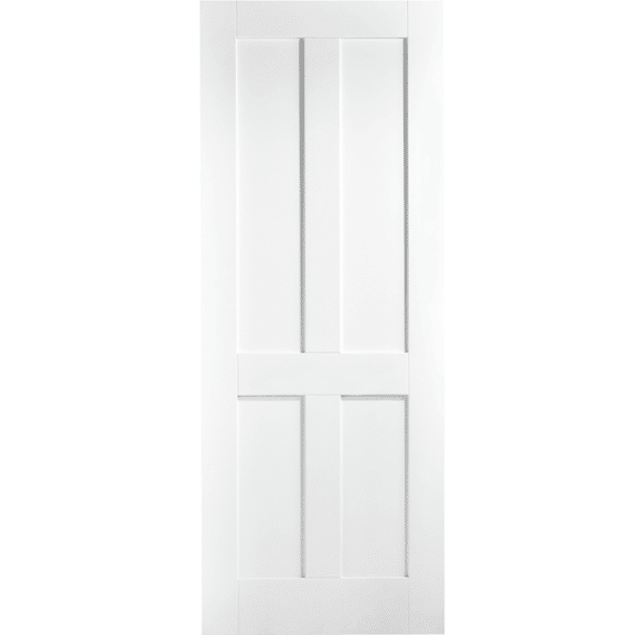 4 Panel London White Internal Door