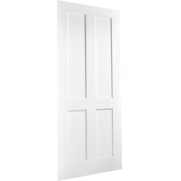 4 Panel London White Interior Door