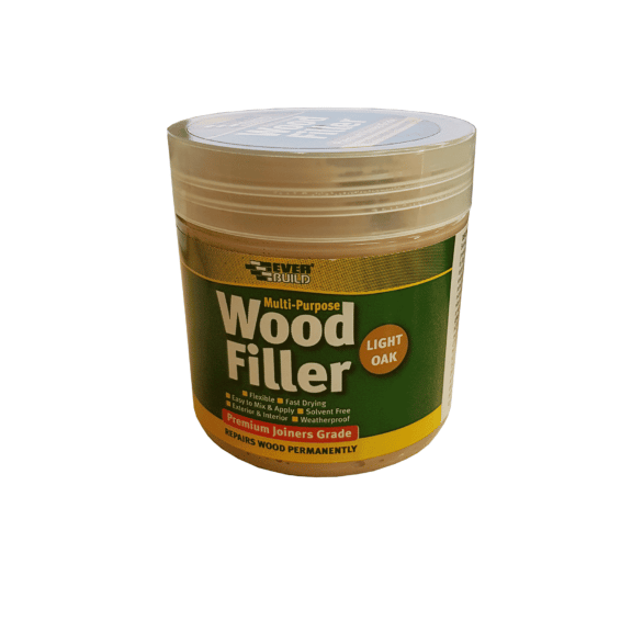 Everbuild Multi Purpose Wood Filler 250ml Light Oak