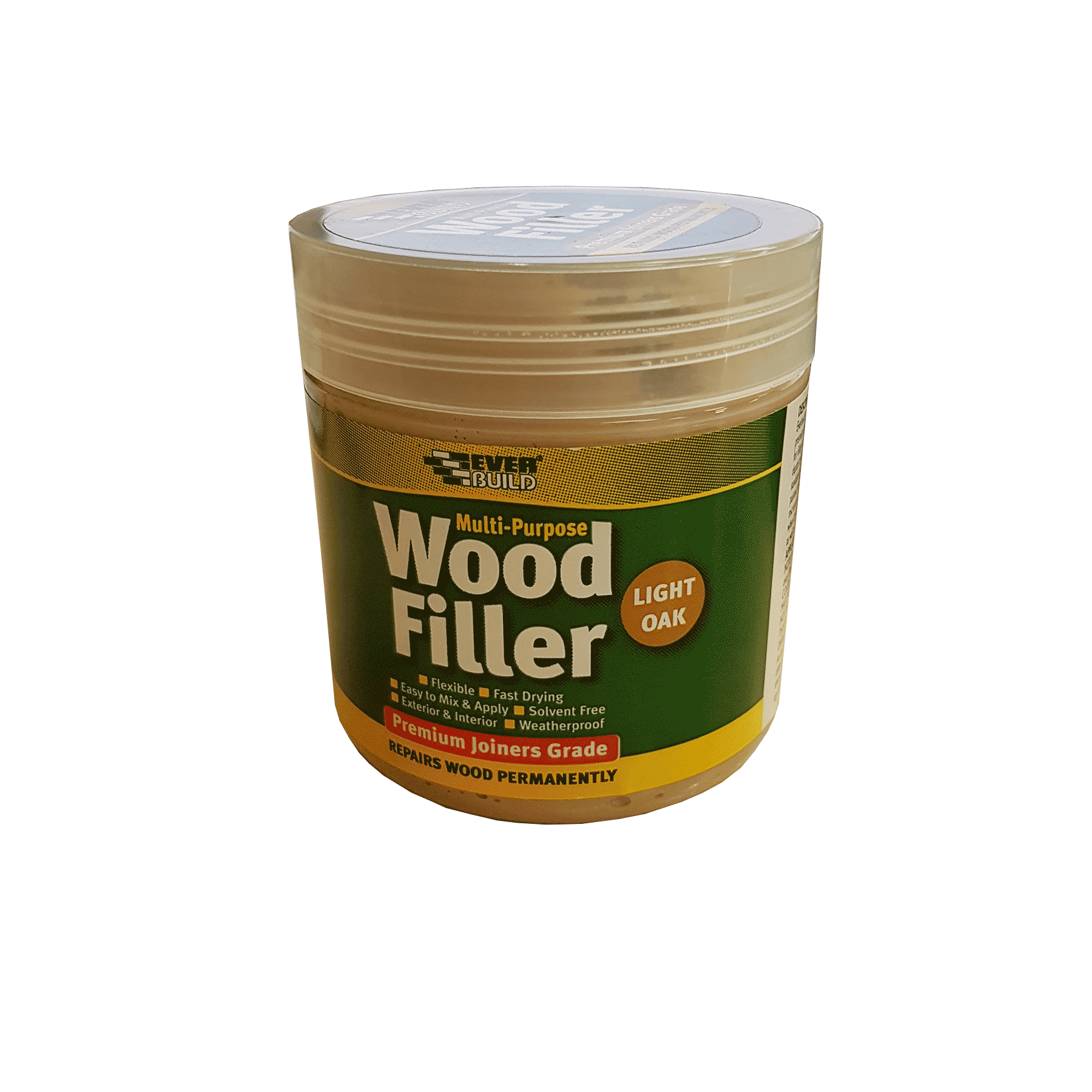 Everbuild Multi Purpose Wood Filler 250ml Light Oak - Shawfield Doors